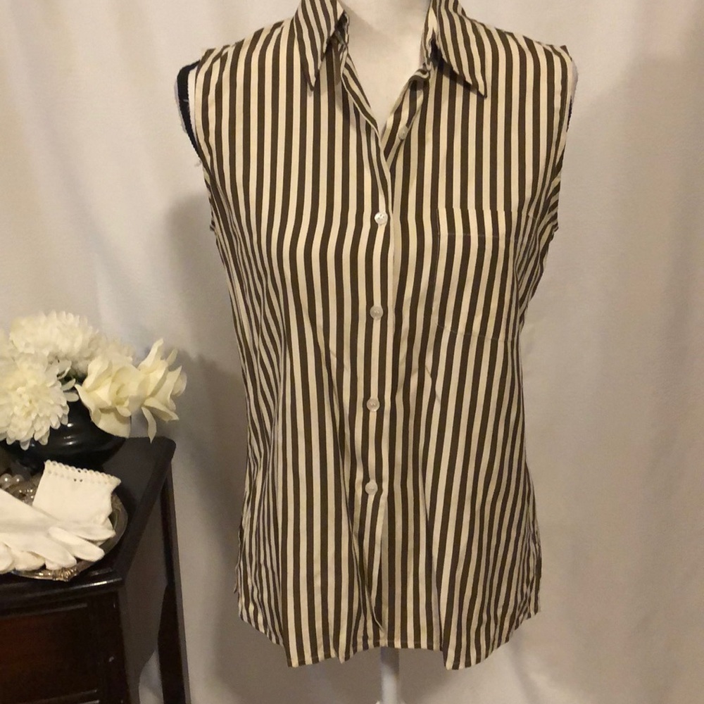 🇺🇸 Ann Taylor silk blouse size 6